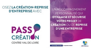 Pass création un dispositif de la Région Centre-Val de Loire pour aider les créateurs et repreneurs d'entreprise.